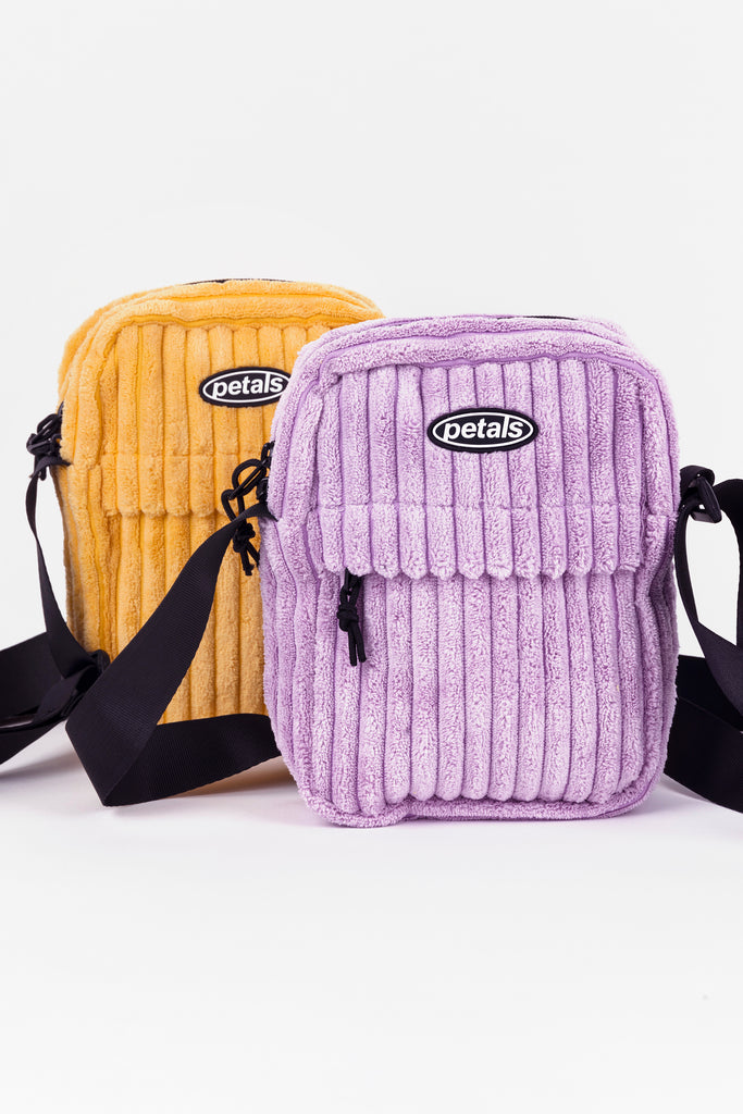 Jumbo Cords Shoulder Bag in Lilac