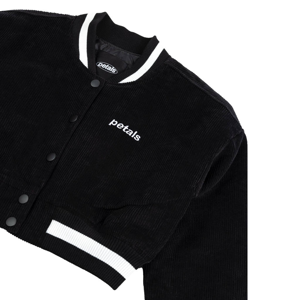 Billie Crop Varsity Jacket