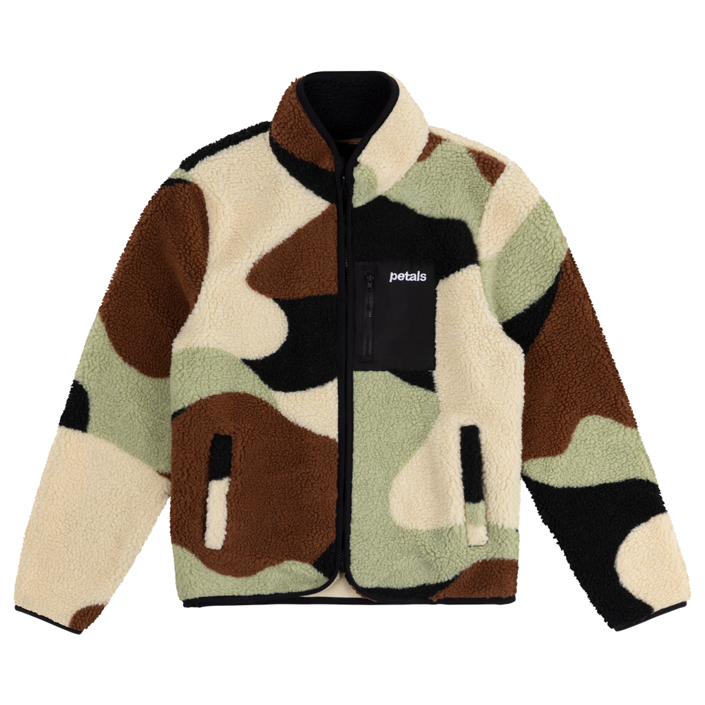 Bowery Sherpa Camo Jacket (Small)