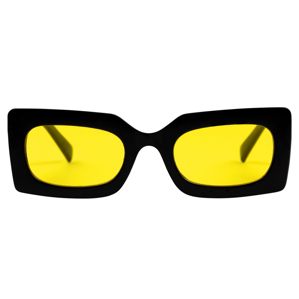 Rhubic Sunglasses in Black/Yellow