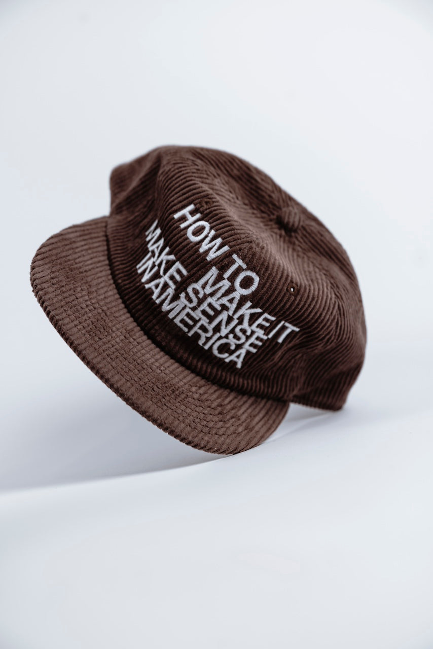 Make It Make Sense Hat in Brown