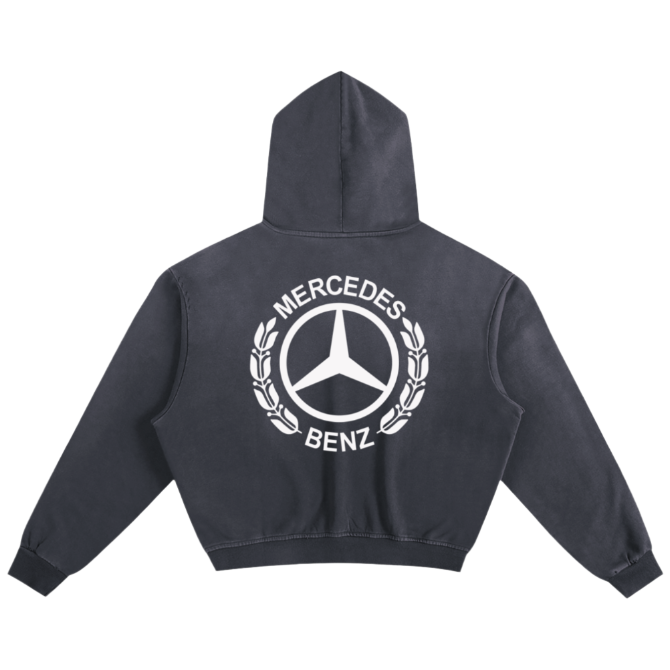 Mercedes Tribute Boxy Sun Faded Hoodie