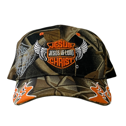 Jesus Is Lord Camo Hat