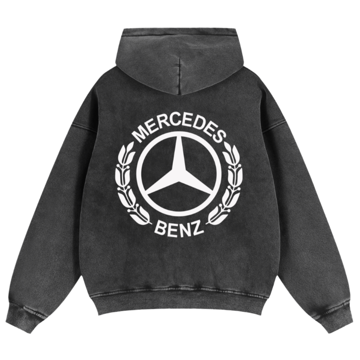 Mercedes Tribute Zip-Up Boxy Hoodie