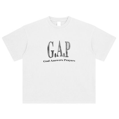 G.A.P Vintage Washed Tee in White