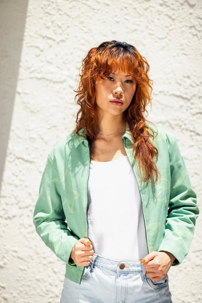 Shapes Crop Work Jacket