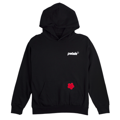 Flower Shop Hoodie in Black