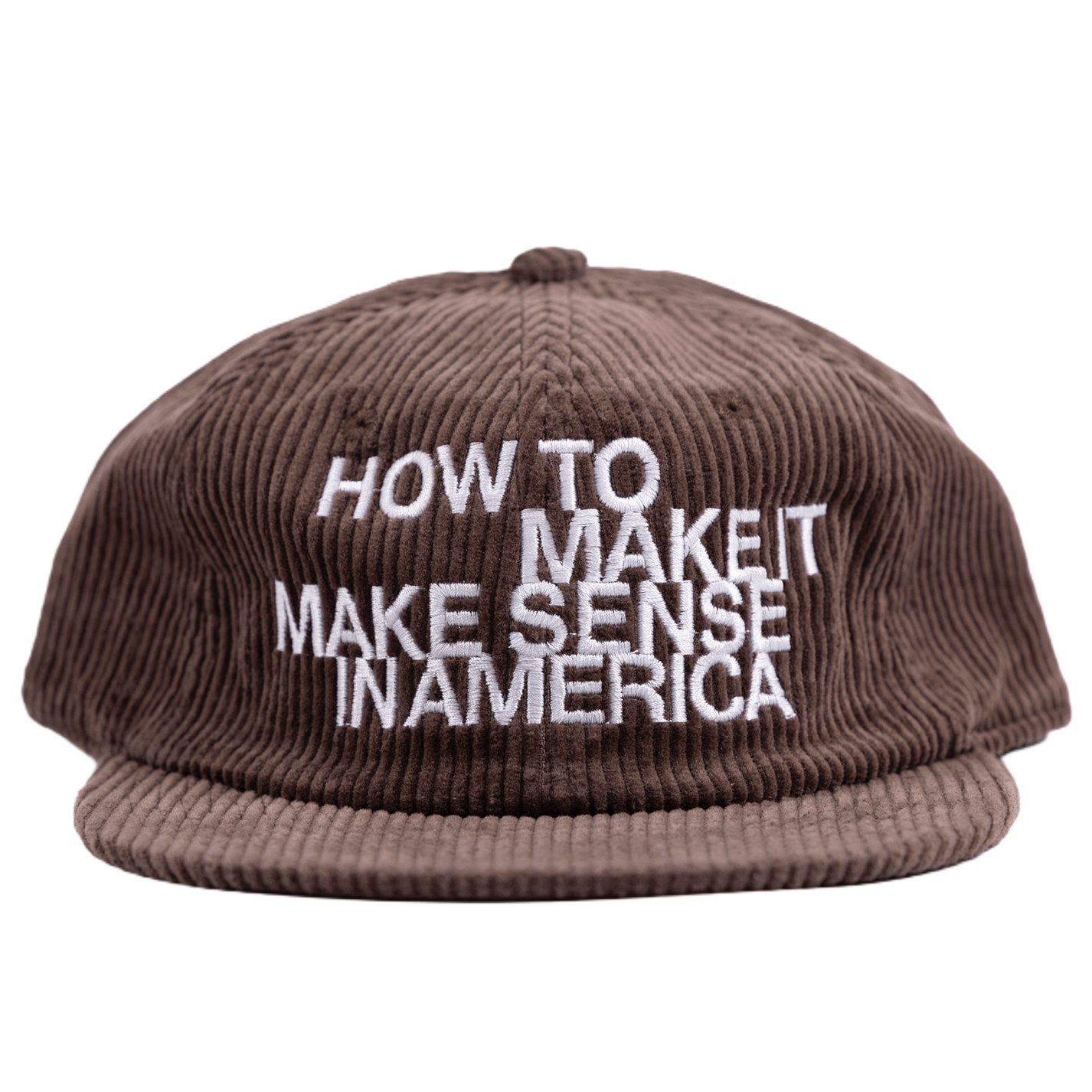 Make It Make Sense Hat in Brown