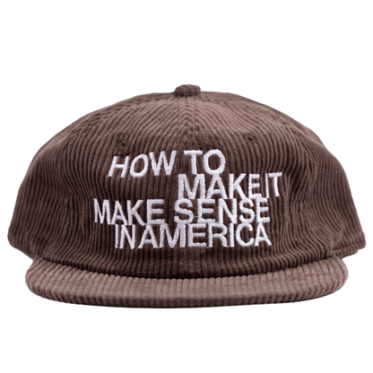 Make It Make Sense Hat in Brown