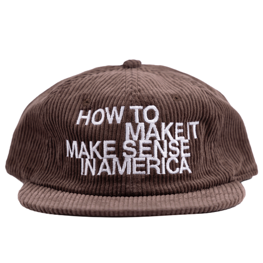 Make It Make Sense Hat in Brown