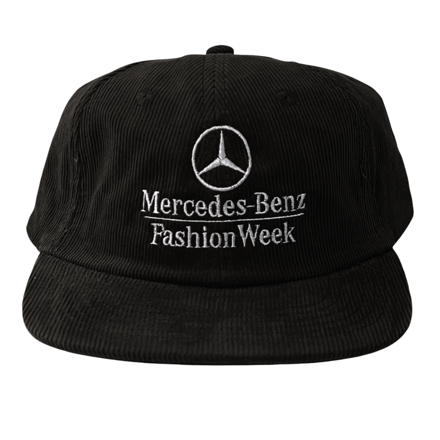 Mercedes-Benz Fashion Week Corduroy Hat in Black