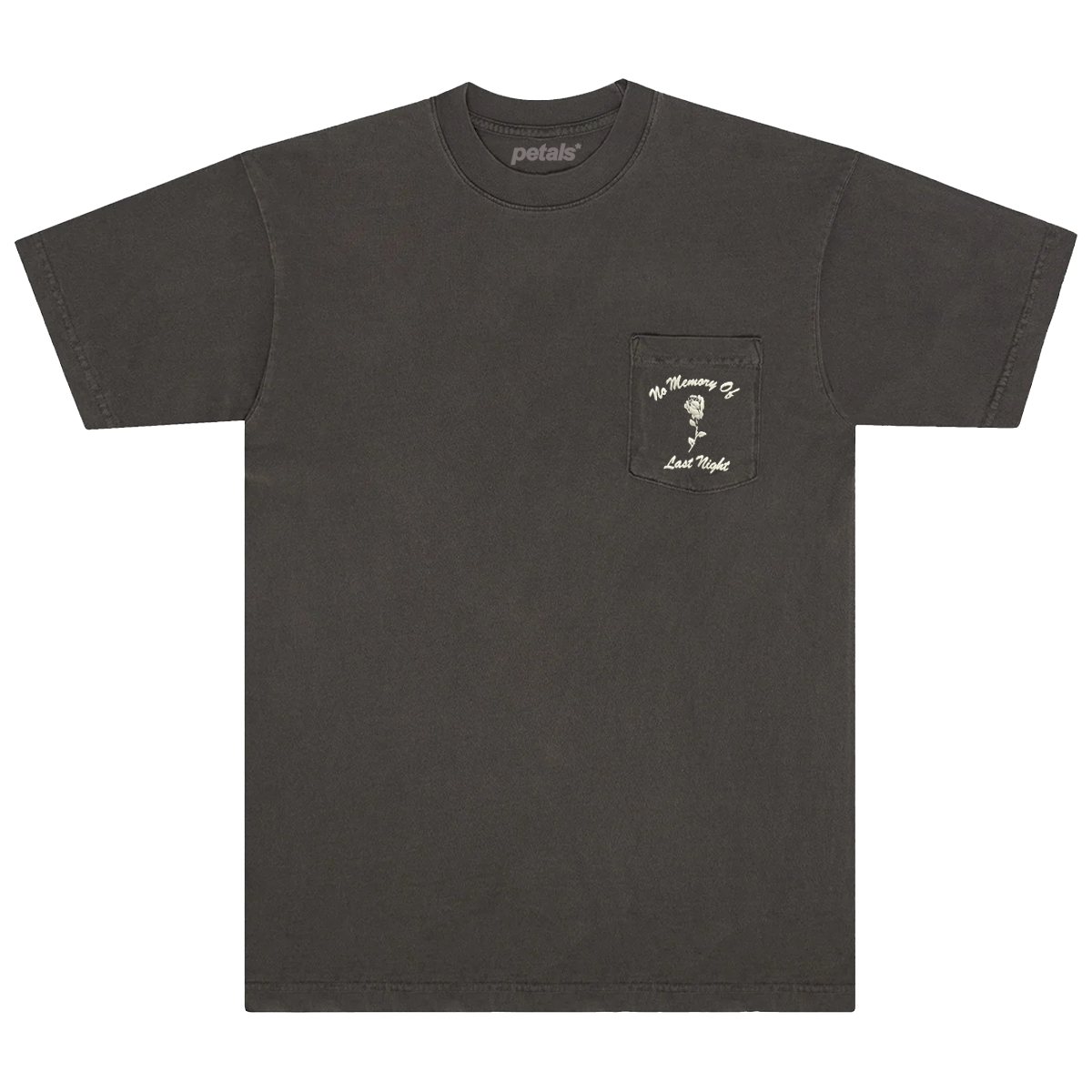 No Memory Pocket Tee in Black