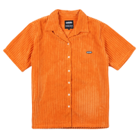 Jumbo Cords Button-Up in Orange