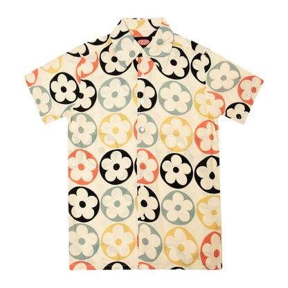 Petals Square 70's Collar Button Down