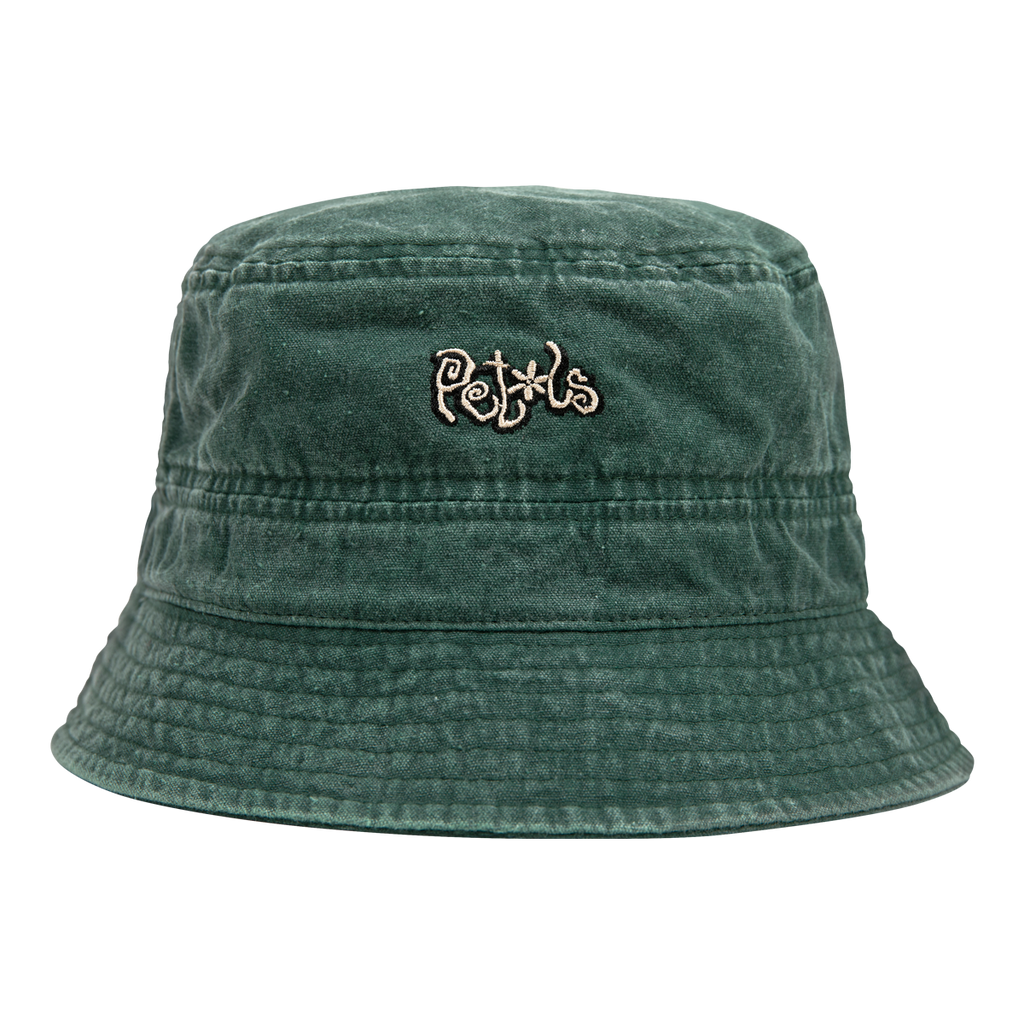 Grooved Bucket Hat in Green