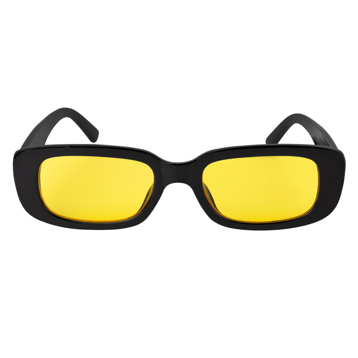 Downtown Sunglasses in Black/Yellow