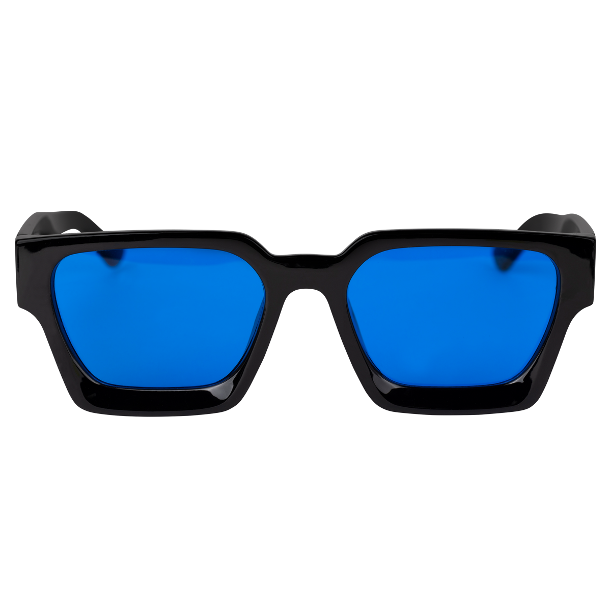 Optimistics Sunglasses in Black/Blue – Petals and Peacocks