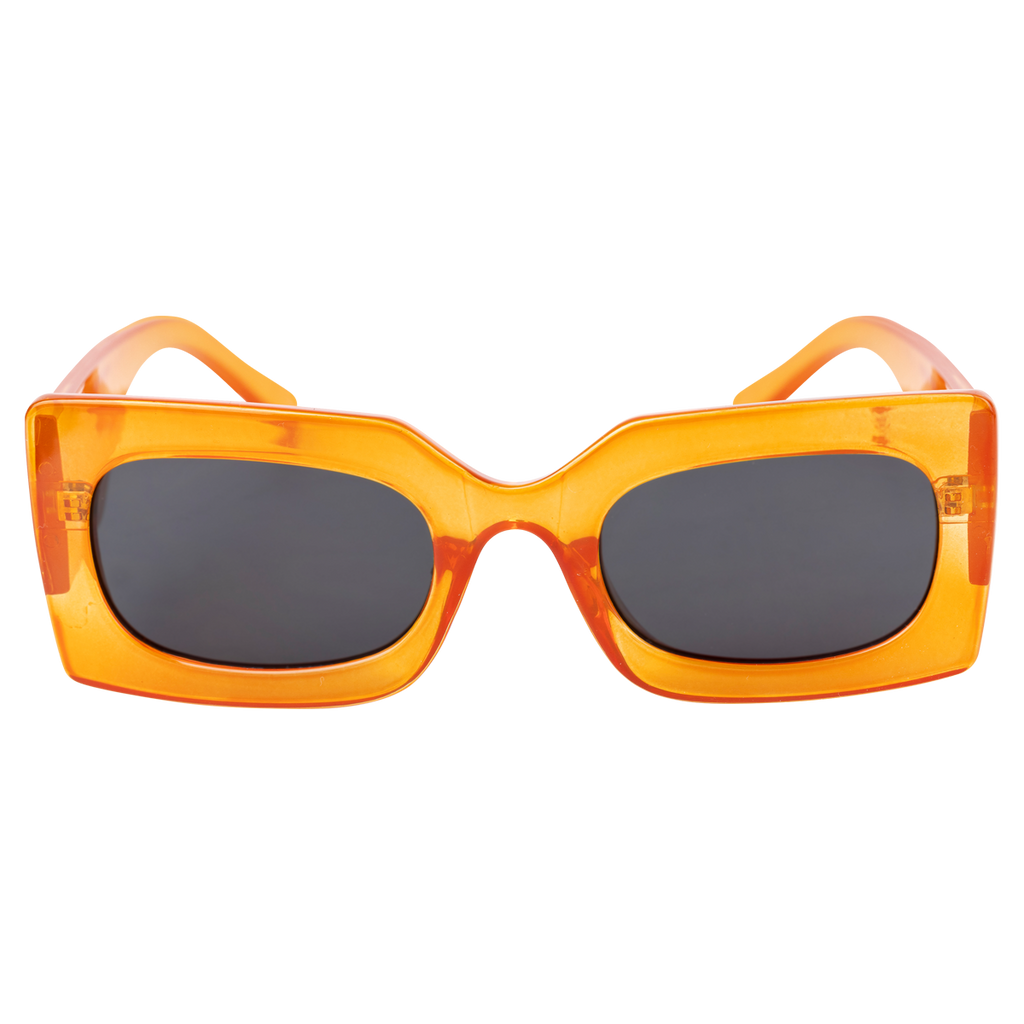 Rhubic Sunglasses in Orange Zest