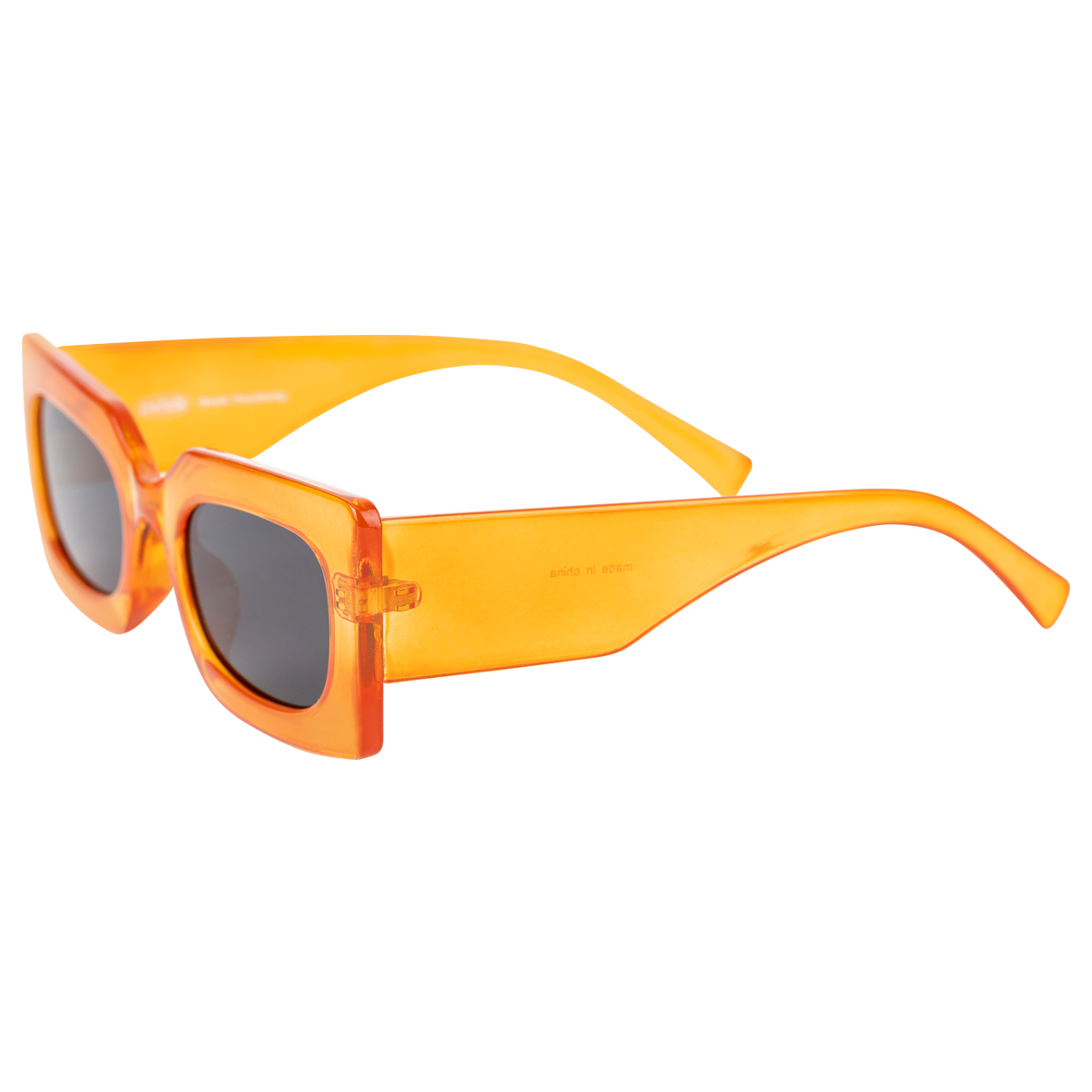 Rhubic Sunglasses in Orange Zest