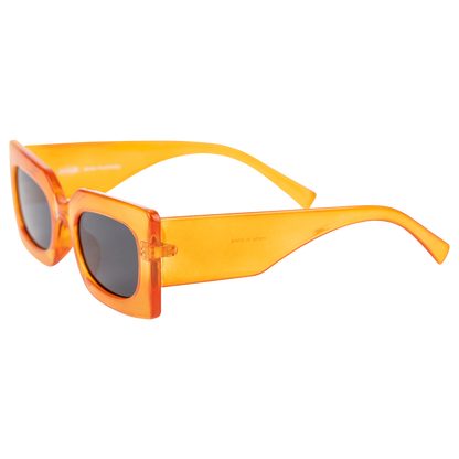 Rhubic Sunglasses in Orange Zest