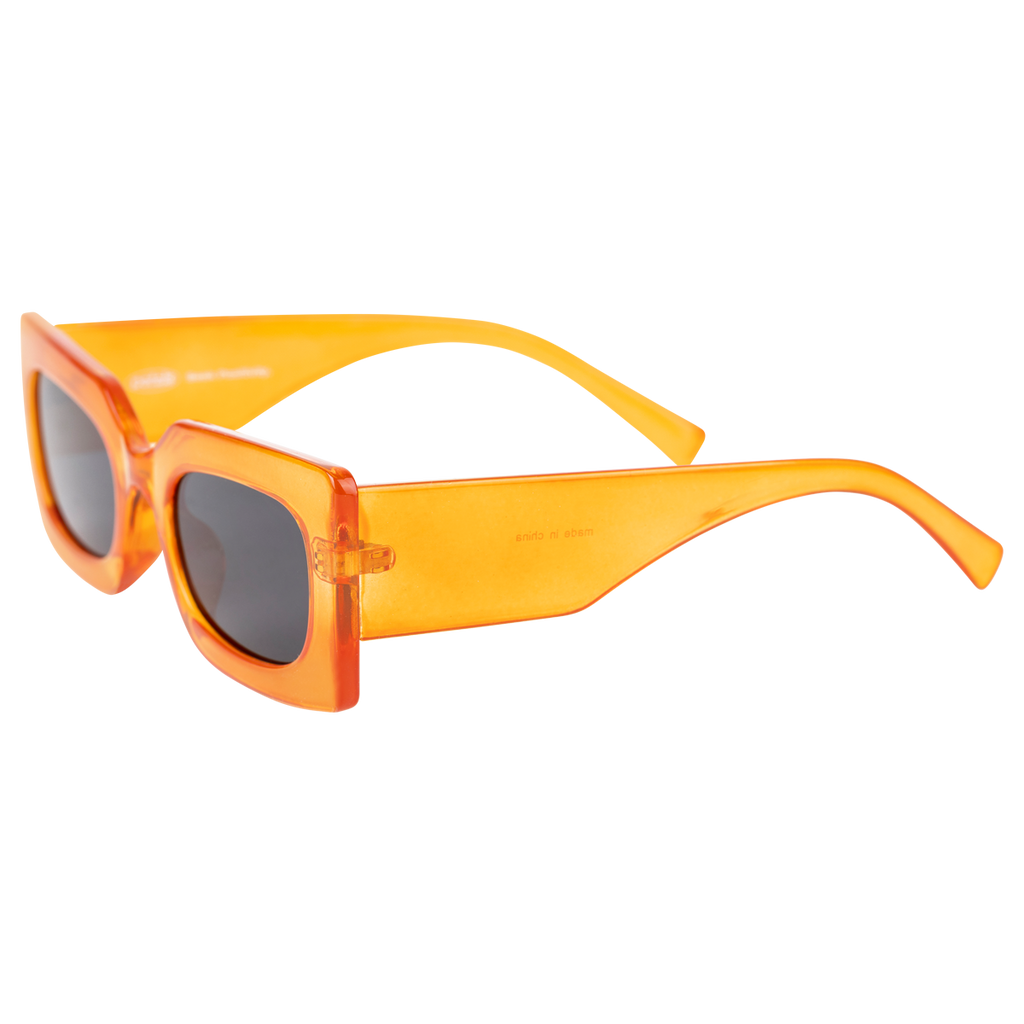 Rhubic Sunglasses in Orange Zest