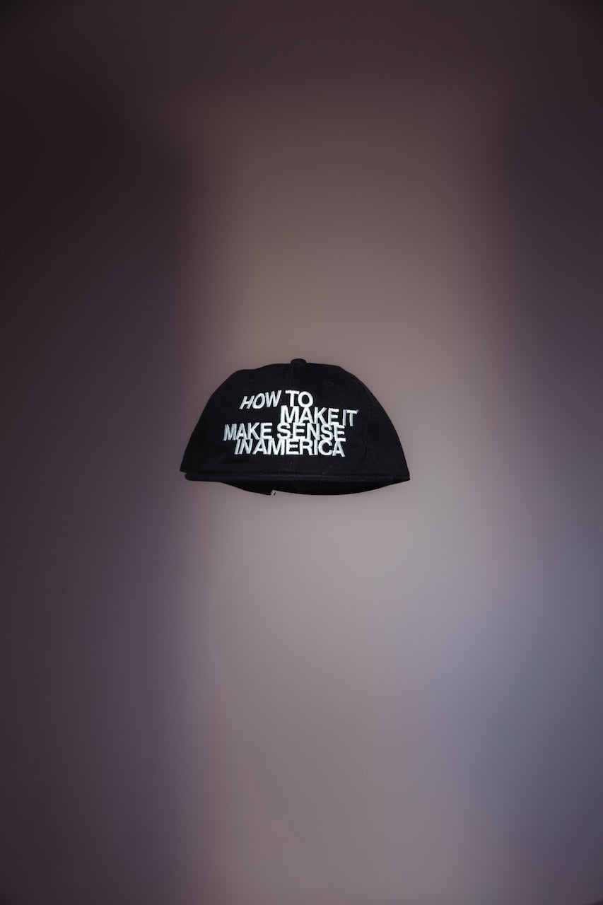 Make It Make Sense Hat in Black