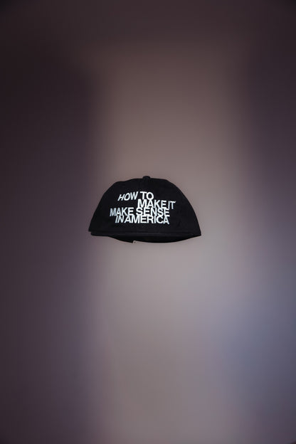 Make It Make Sense Hat in Black