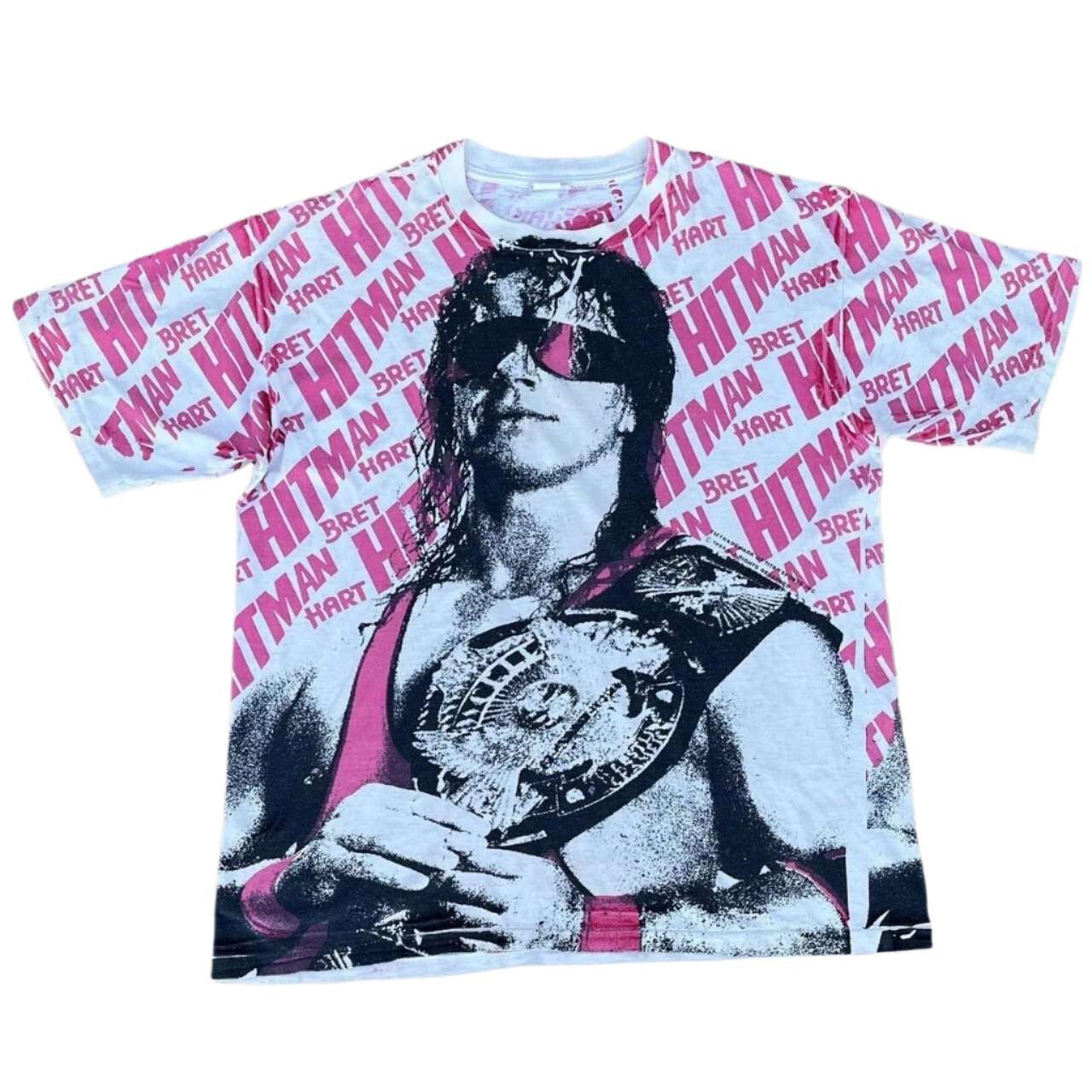 Bret Hart All Over Print Tee