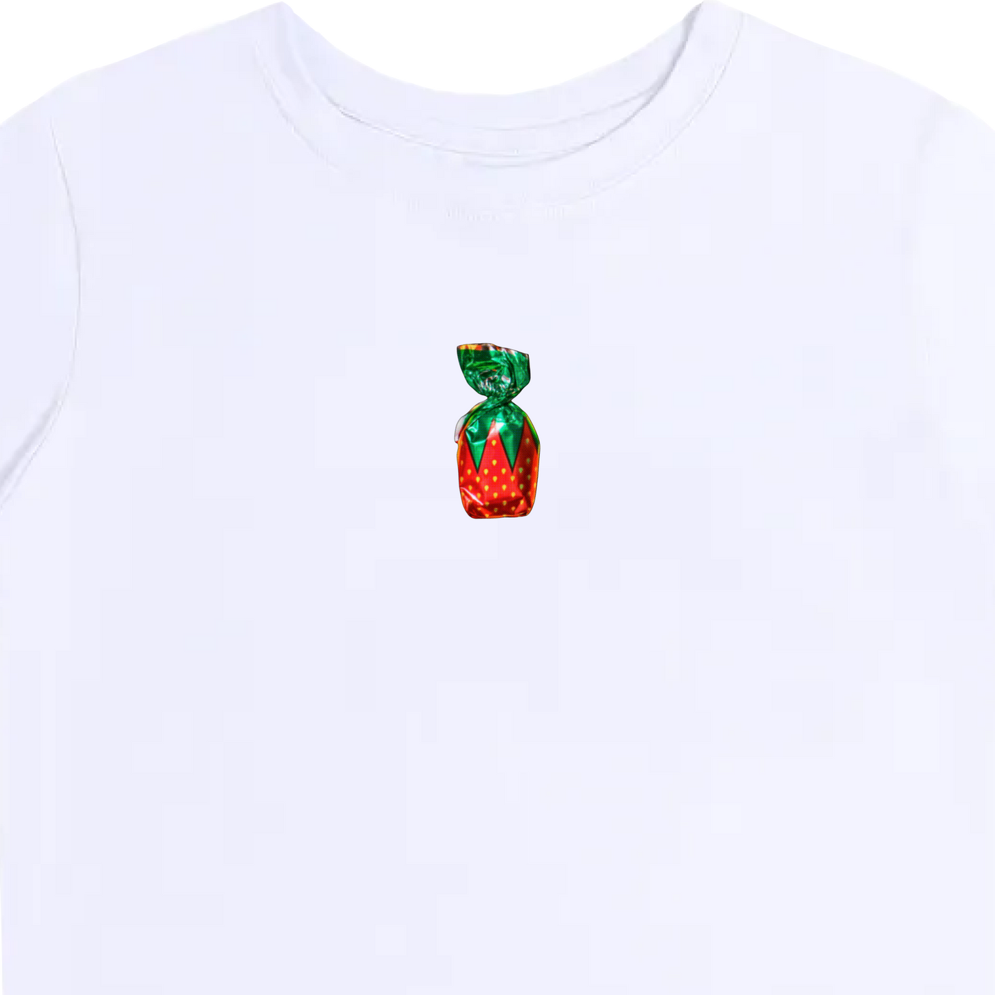 Babygirl Strawberry Candy Crop Tee