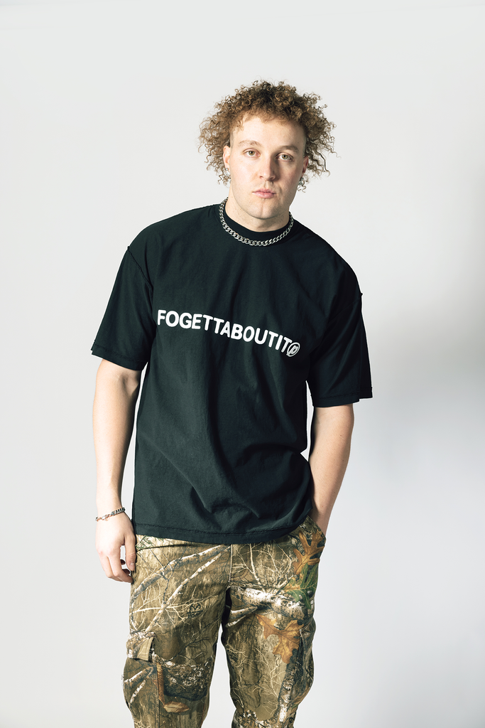 Forget About It Reverse Hemmed Tee