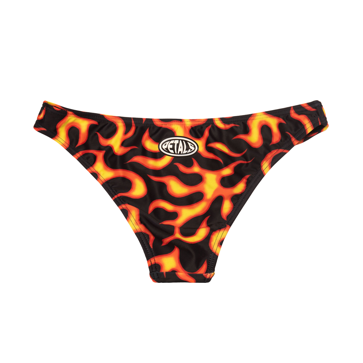 Flames Cheeky Bikini Bottom - Petals and Peacocks