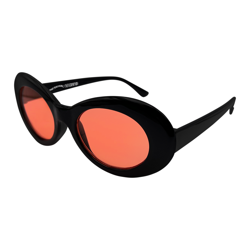 Nevermind Sunglasses in Black/Red