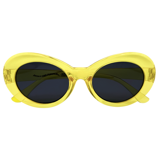 Nevermind Sunglasses in Clear Yellow