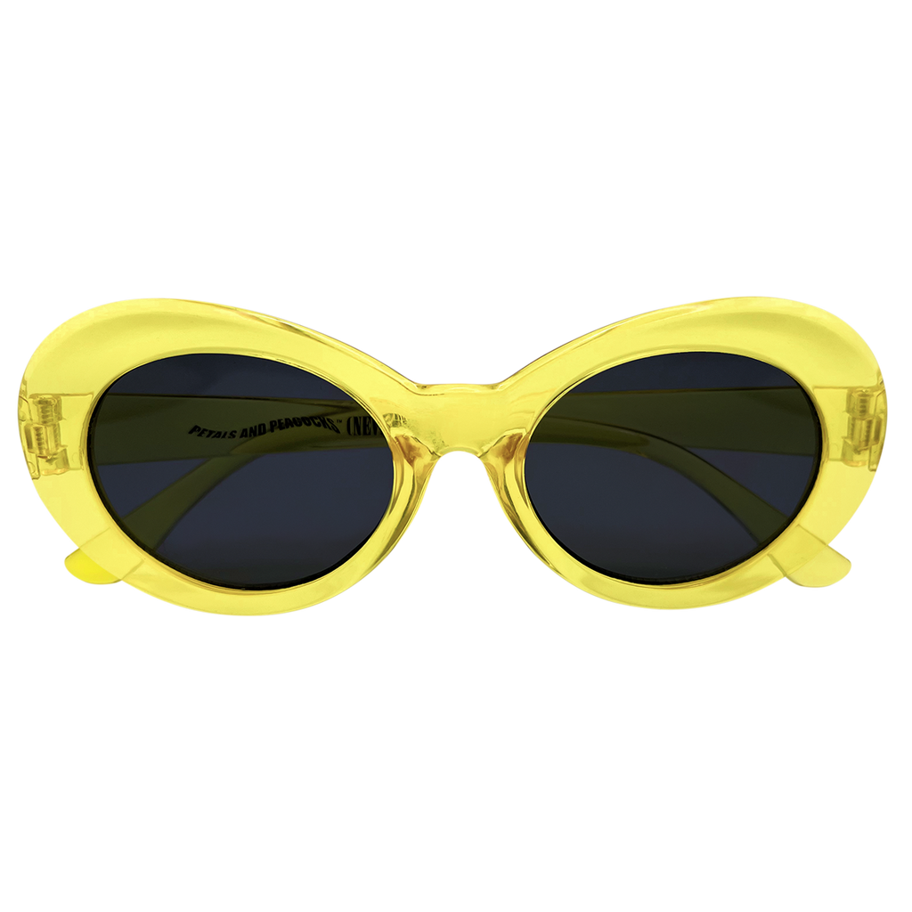 Nevermind Sunglasses in Clear Yellow