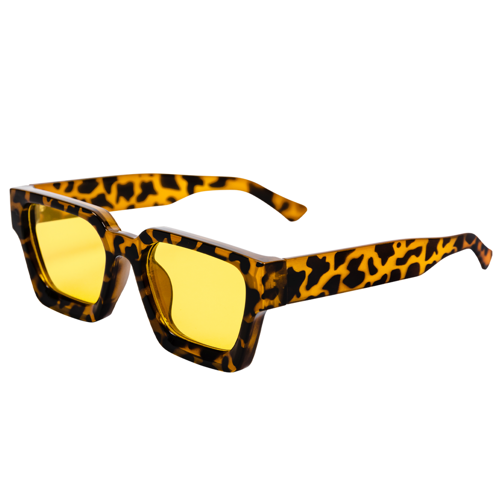 Optimistics Sunglasses in Yellow Tortoise