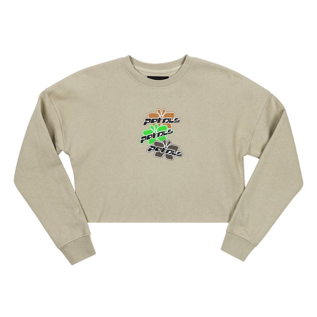 Butterflies Crop Sweatshirt