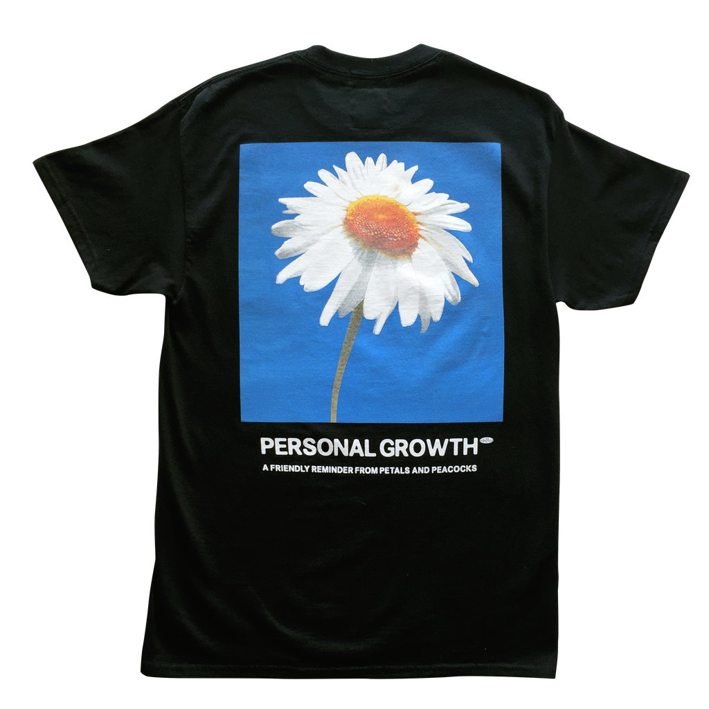 Personal Growth Tee - Petals and Peacocks