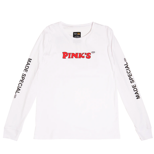 Pink's Shine Long Sleeve Tee - Petals and Peacocks